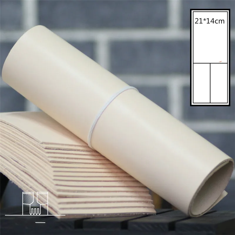 

21*14cm DIY manual head layer cowhide leather tanning dyeing carved leather 2.0 MM