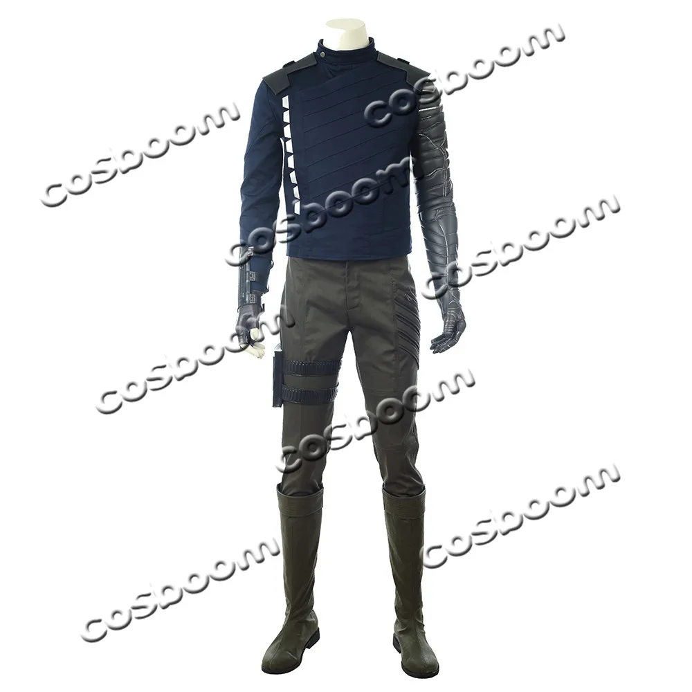 Avengers infinity war bucky barnes white wolf costume16