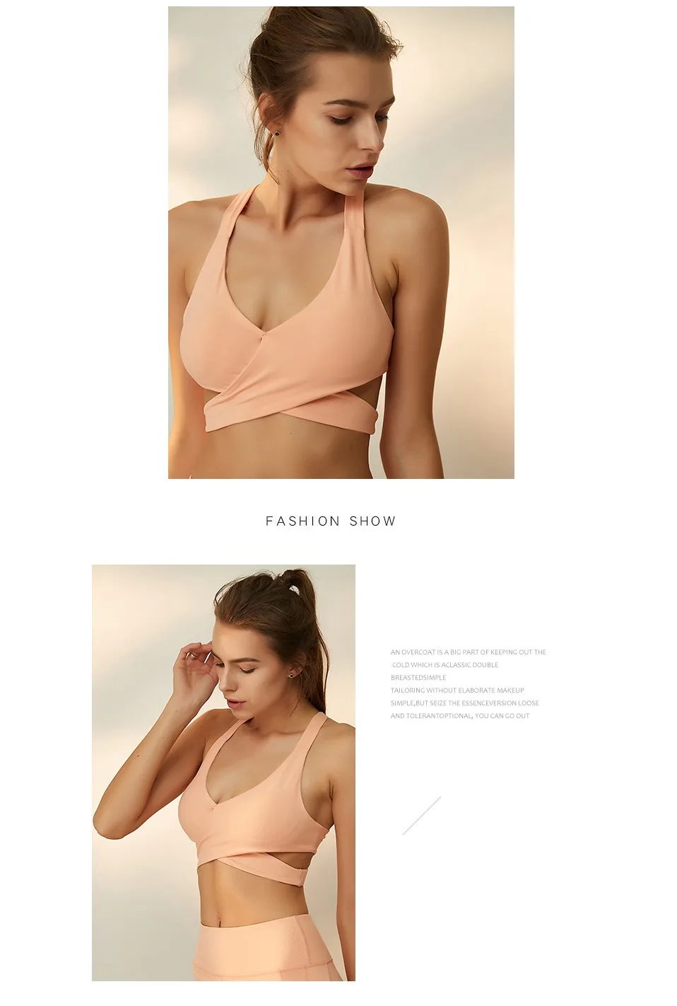 Бесшовные спортивный бюстгальтер Топ для фитнеса Для женщин Racerback Running Crop Топы крест красочные тренировки бюстгальтер для занятий йогой с