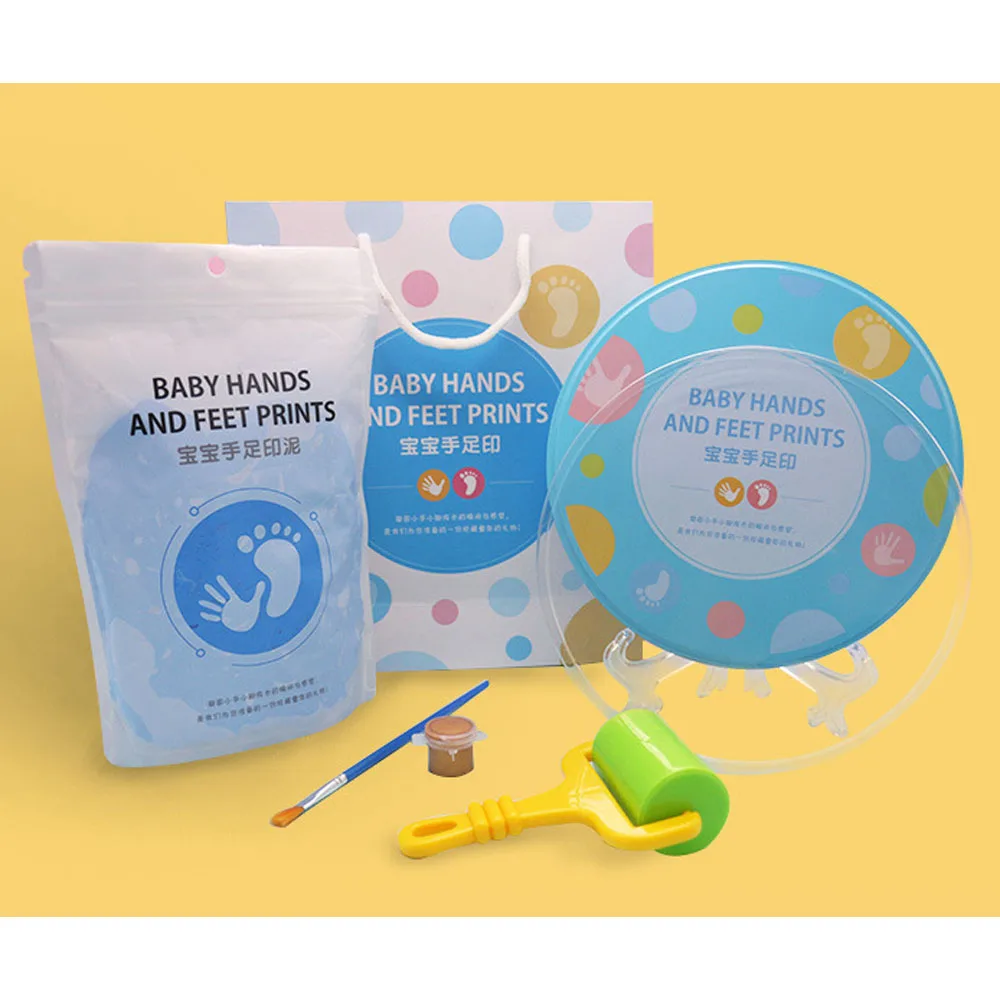 Rolimate Baby Care Air Drying мягкая глина Детский отпечаток отпечатка комплект литье