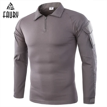 

Army Tactical Military Uniform Airsoft Combat-Proven Shirts Rapid Assault Long Sleeve Shirt America tactica shirts frog Clothing