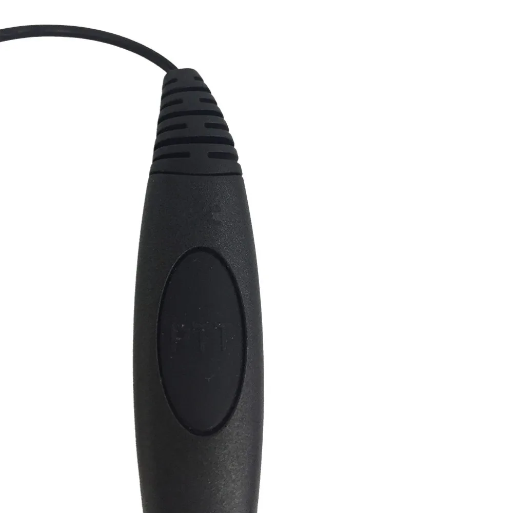 New 2 Pin Ear Bar Earpiece Mic PTT Headset for Motorola Radios Walkie Talkie for GP300 GP308 (5)