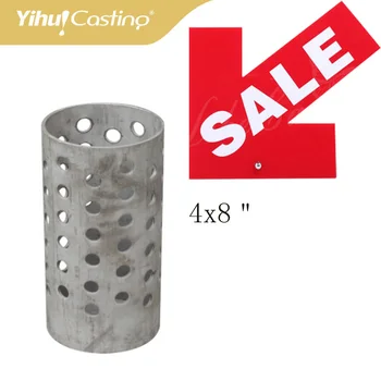 

Free shipping Big sale Perforation Flask, 4"X8" stainless steel 304 perforation flask without flange for making jewelry
