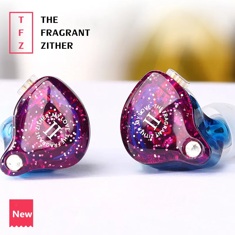 

TFZ MY LOVE 2 In Ear Earphone The Fragrant Zither Monitor HiFi Headset Customized 2Pin Interface DJ Earphones