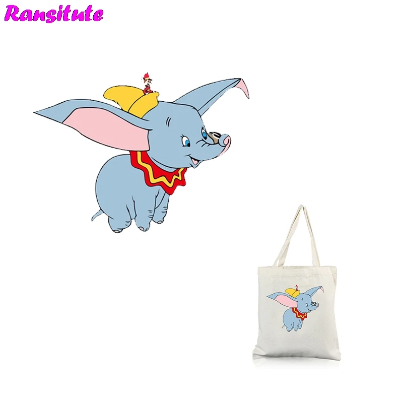 

Ransitute R314 Dumbo Series 2 Clothing Printing Thermal Transfer T-shirt Applique Backpack Patch Washable Heat Transfer