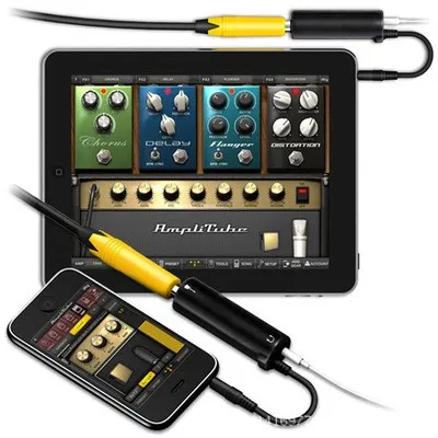Guitar link cable adapter AMP audio interface converter guitar pedal effects tuner link line Guitar accessories