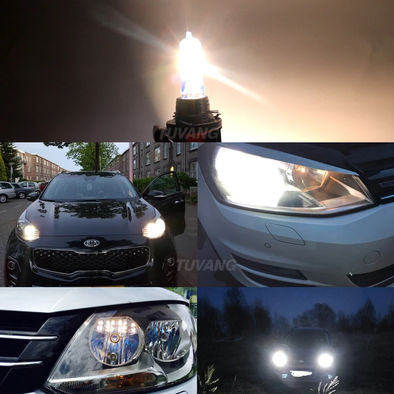 2 шт. автомобильные галогенные лампы H15 12 В 15/55 Вт|Лампы для автомобильных фар