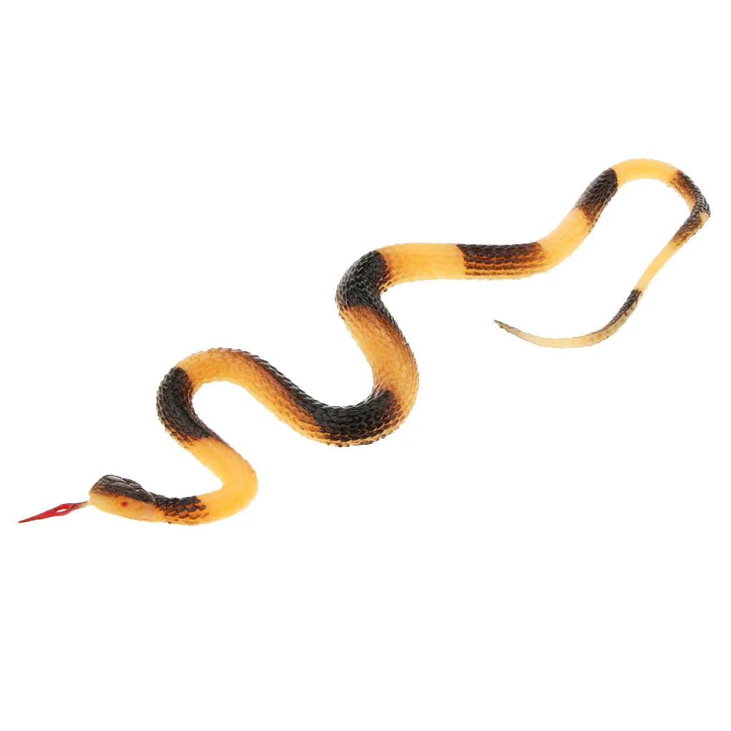 Rubber Lifelike Snake Scary Gag Prank Terrifying Party Bag Filler Toy Kids Boy Halloween Gift
