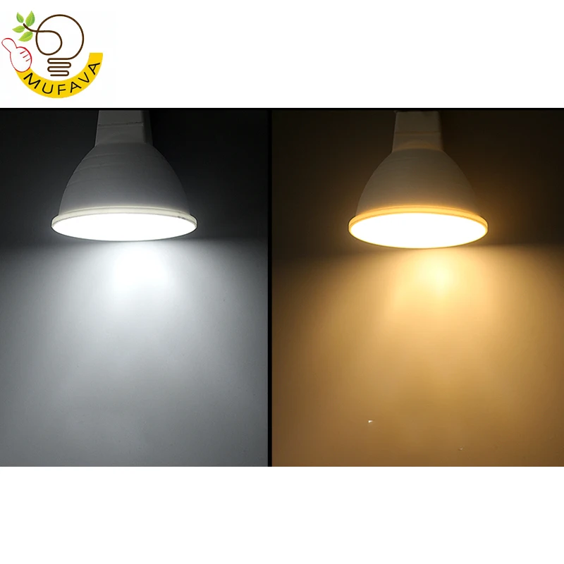 10 шт. светодиодный свет с лампочкой GU10 9 W 220 V 230 MR16 12 COB Чип 60 120 градусов