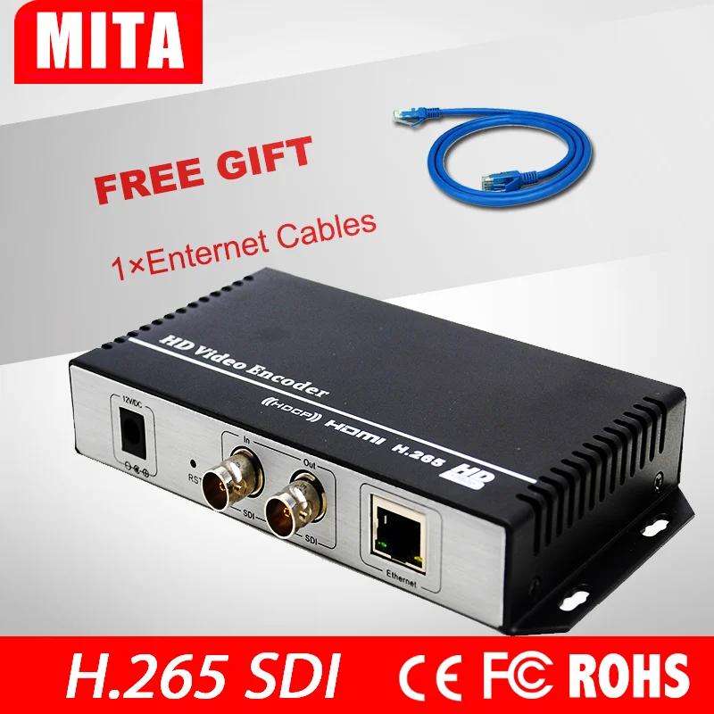 

MT5-SDI-HE HD dual SDI H.264 Video encoder for IPTV live video streaming dual streams output support H.265 encoder and H.264