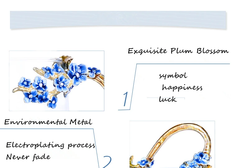 Эмаль Кристалл Свадебный Бокал Ароматизированный Чай Кофейная чашка розовый синий слива 3D цветок чайная чашка женщина изысканный Бизнес подарок Набор кружек