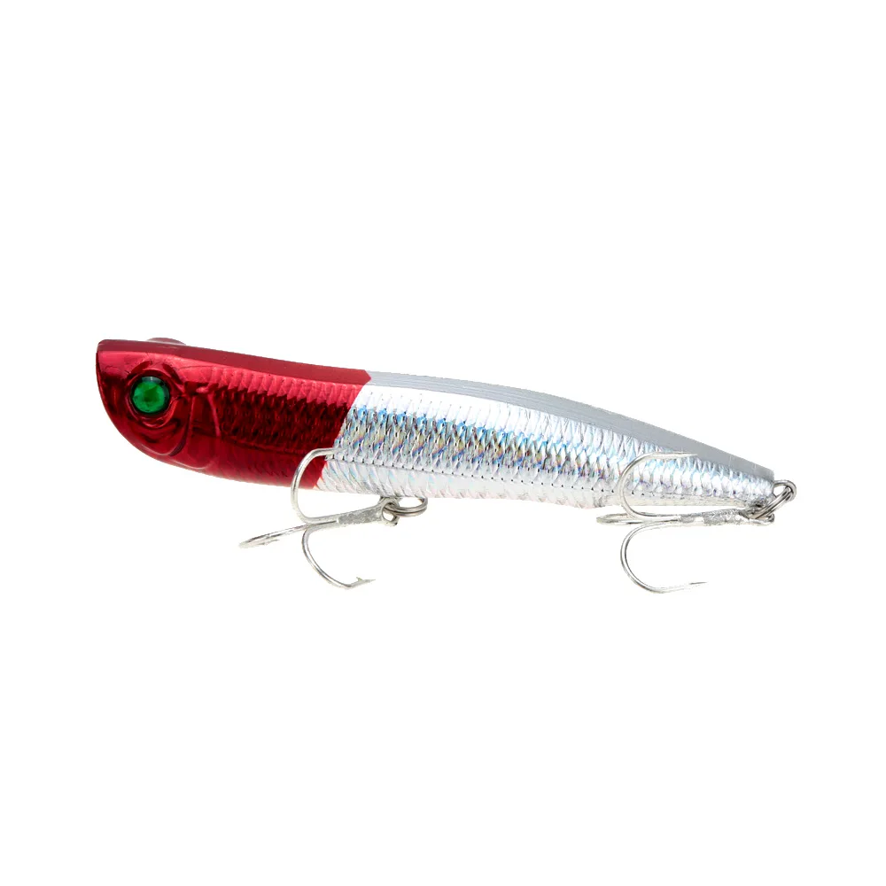 Popper 105 мм/17 г Topwater рыболовная приманка искусственная твердая мягкий вращающийся