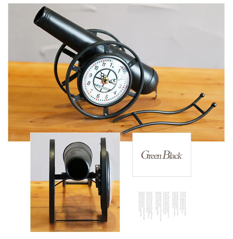Креативные винтажные электронные настольные часы Cannon модель украшения дома настольные часы украшения классные винтажные Офисные Часы relogio de mesa