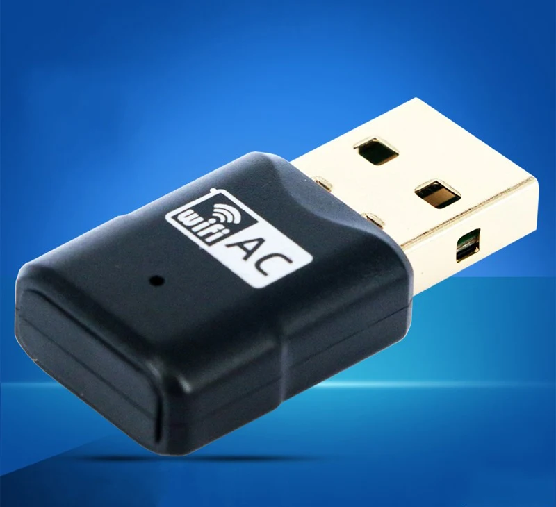 Беспроводной USB Wi Fi адаптер 600 м переменного тока 2 4 + 5 8 ГГц Двухдиапазонная