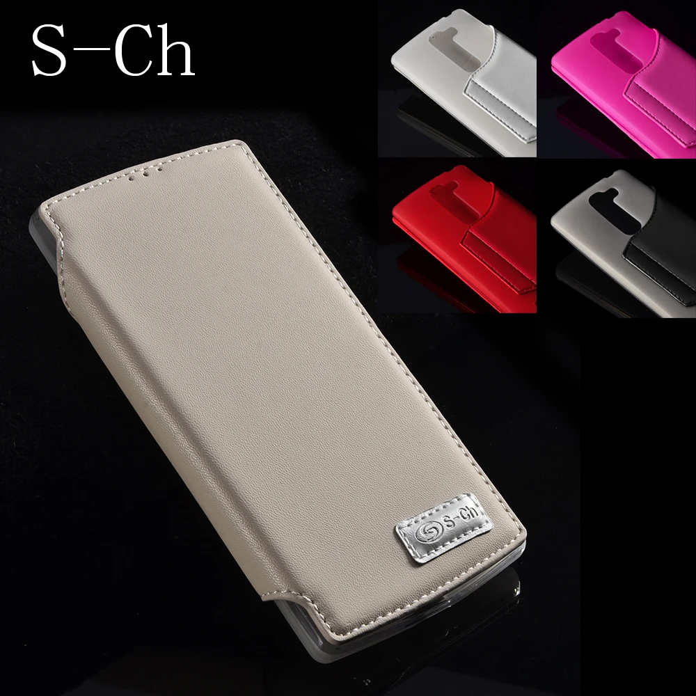 

For LG G4C Free Shipping Phone Case For LG Soft PU Leather Wallet Flip Stand Card Pouch Cover Case 5 Colors S-CH