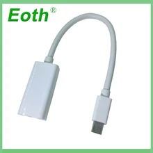 notebook Thunderbolt Mini DisplayPort Display Port DP Male to HDMI Female Adapter Converter Cable For Apple for Macbook Pro Air mini display port to hmdi adapting cable for macbook pro macbook air white 4 5m