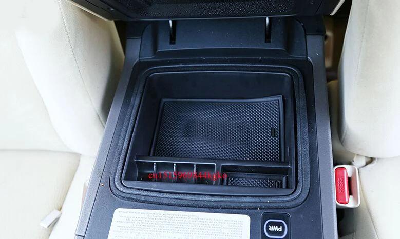 

2003-2019 Non-Slip Central Armrest Container Holder Refrigerator Stowing Box For toyota Land Cruiser Prado FJ150 FJ120 FJ 120