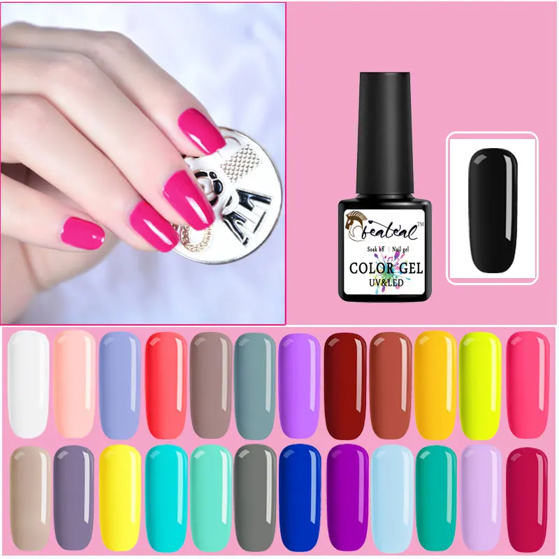 

Nail Gel Polish Hybrid Varnishes For Nails Extension Polish Soak off UV Semi Permanent All For Manicure Nail Art Gel Lacquer