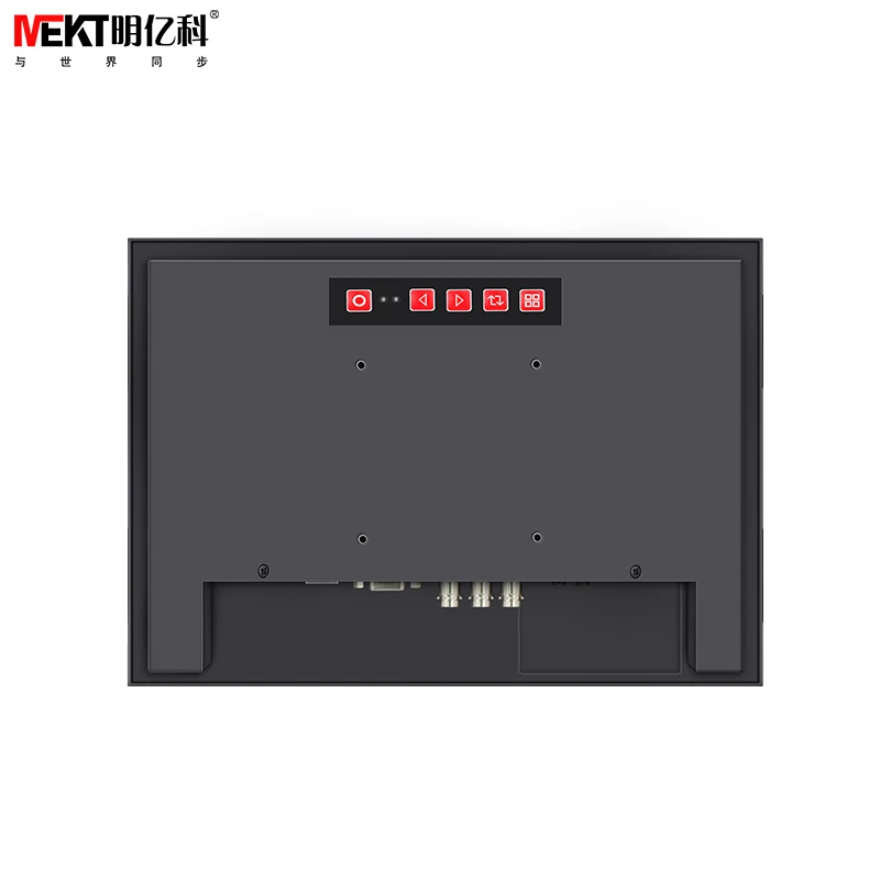 MEKT industrial 10.4 inch 1024*768 LCD monitor / security video surveillance display monitors / HDMI / BNC / VGA input