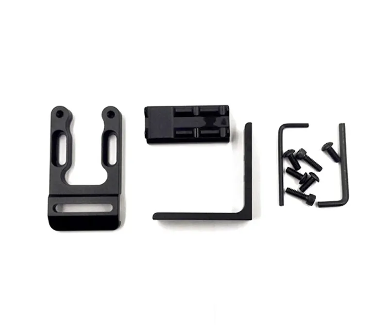Conjunto de Liga de Alumínio Acessório para Caça Composto e Arcos Composto Arco Escopo Laser Trilho Montagem Adaptador Constante Recurvos 6 para caça composto e arcos recurvos