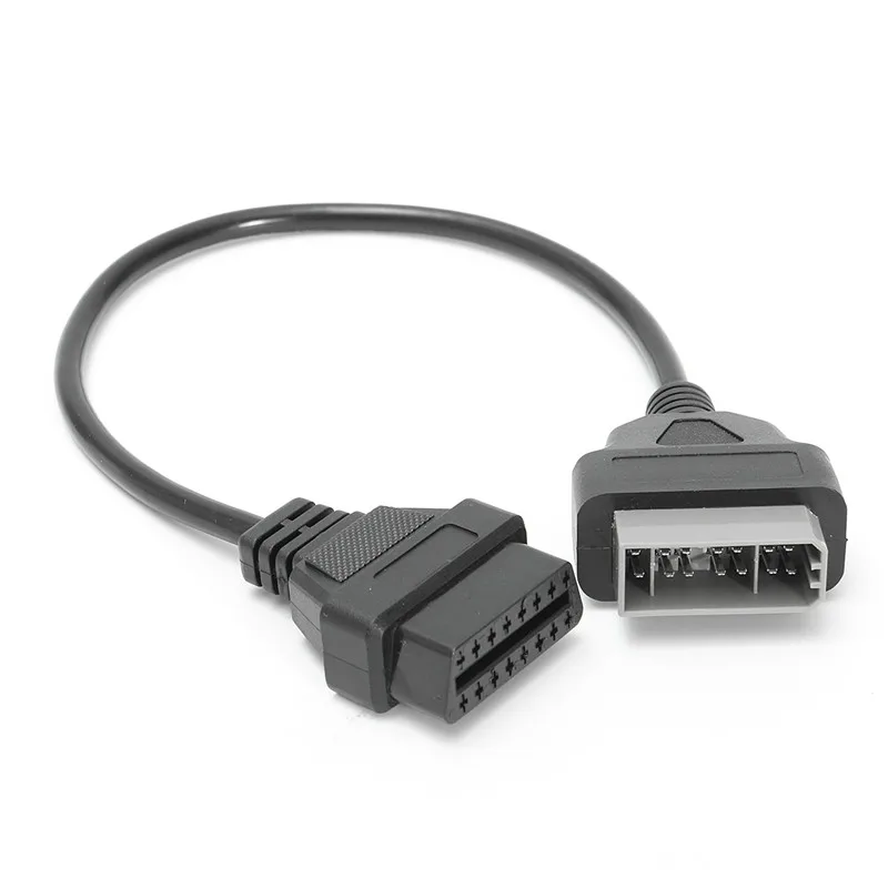 Черный 14 Pin OBD1 к 16 OBD2 кабель переходник для Nissan/Infiniti|adapter nissan|infinity nissanobd1 to obd2 adapter |