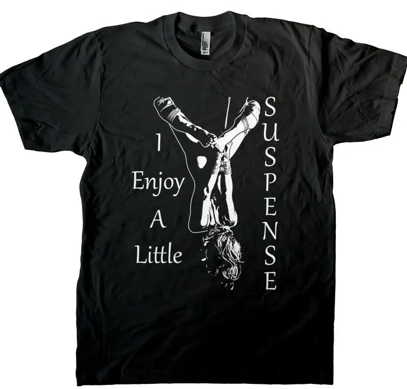 

New 2019 Hot Summer Casual T-Shirt Printing Shibari Suspense Men's T-shirt Kinbaku Japanese Rope Bondage Tee