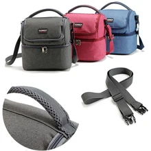 7L Double Decker Cooler Lunch Bags Insulated Solid Thermal Lunchbox Food Picnic Bag Cooler Tote Handbags For Men Women Students