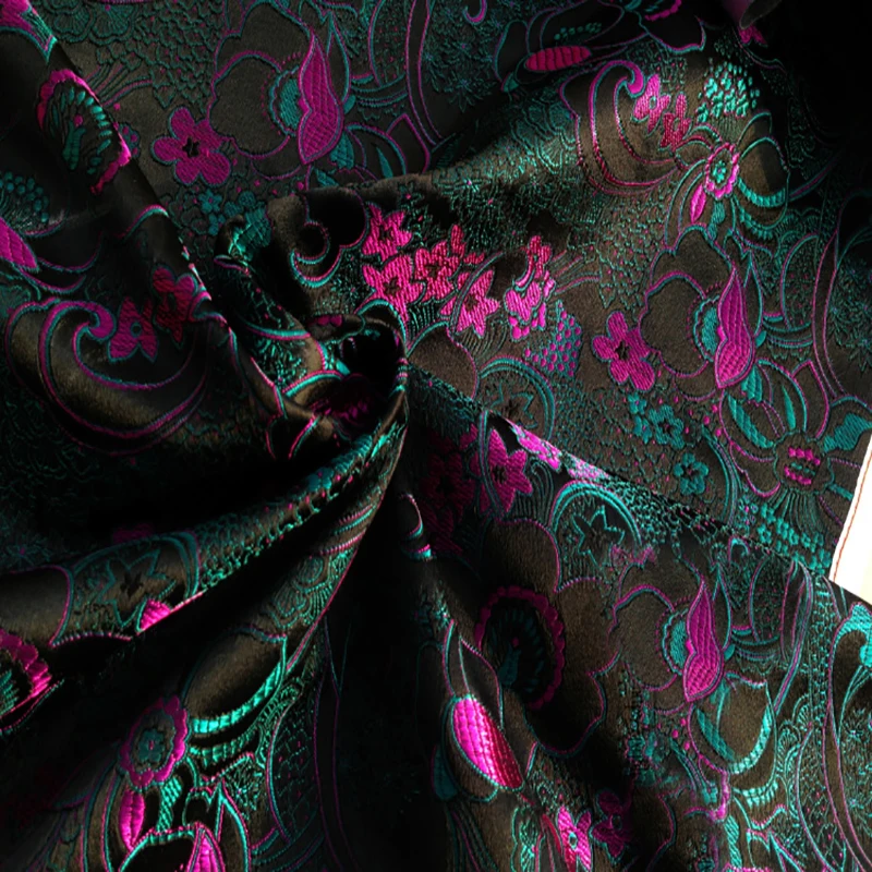 75x100 см, Новое поступление, африканская жаккардовая ткань, сатин, шелк, ткань для лоскутов, свадебное платье, обивка дивана, скрапбукинг