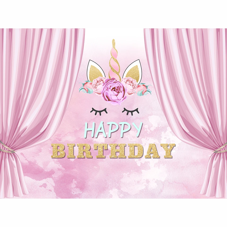 Anniversaire Dessert Allenjoy Toile De Fond Pour Fete Sur Le Theme De Licorne Fleurs Decoration De Table Fond De Photographie Pour Filles Studio Photo Banniere Pour Fete Prenatale Fleurs Accessoires Decors
