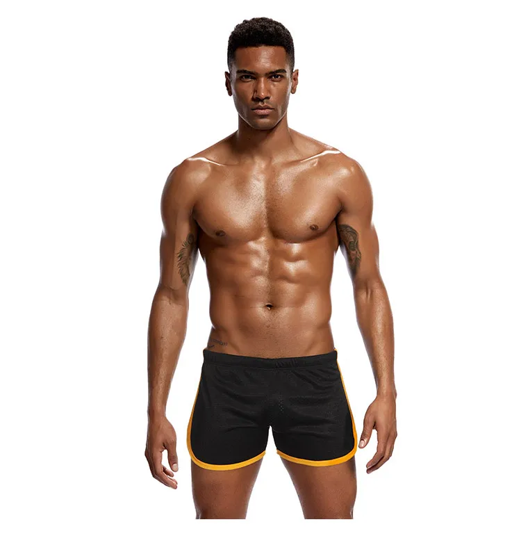Fashion Classic Solid Mesh Men's Shorts Boxer Fast Dry Retailer Trunks Summer Elastic Waist Mens Shorts Underwear Underpants