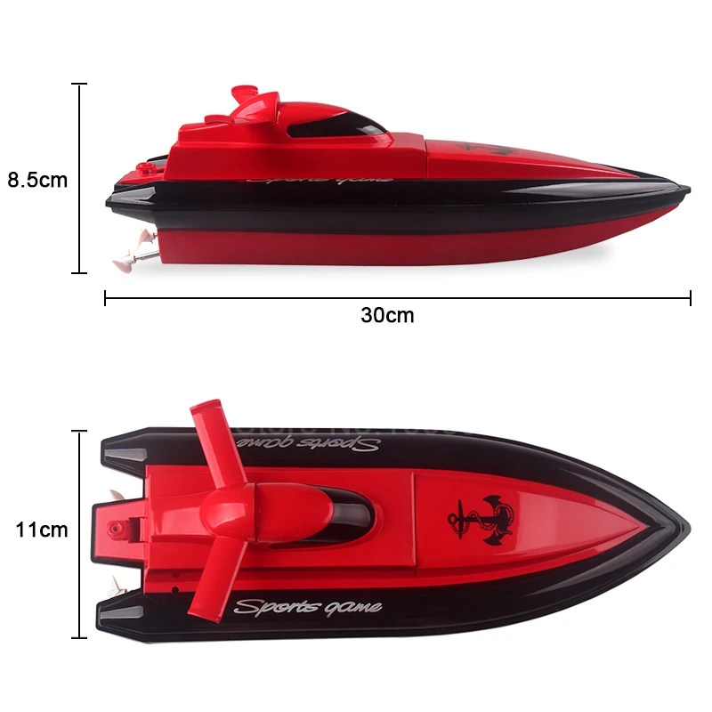 Радиоуправляемая лодка Детские перезаряжаемые высокоскоростные лодки навигационная модель детские игрушки 800