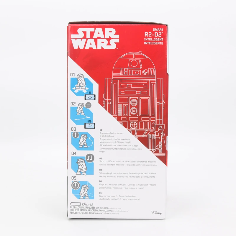 2018 Star Wars toy E8 Series Deluxe Smart Robot R2-D2 Interlighent Inteligente Model Electronic Toy RC Remote Control Toy