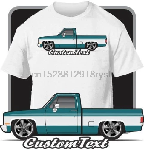 

T-Shirt 1981-84-87 GMC Chevy Chevrolet C-10 Deluxe C K Pickup Truck