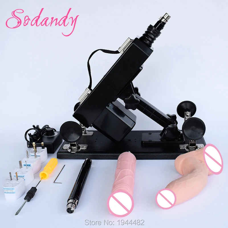 New Sex Machine Dildos Female Masturbation Pumping Gun Vibrator Automatic Retractable Sex Machines For Women With 2 Dildos Toys New Sex Machine Dildos Female Masturbation Pumping Gun Vibrator Automatic Retractable Sex Machines For Women With 2 Dildos Toys