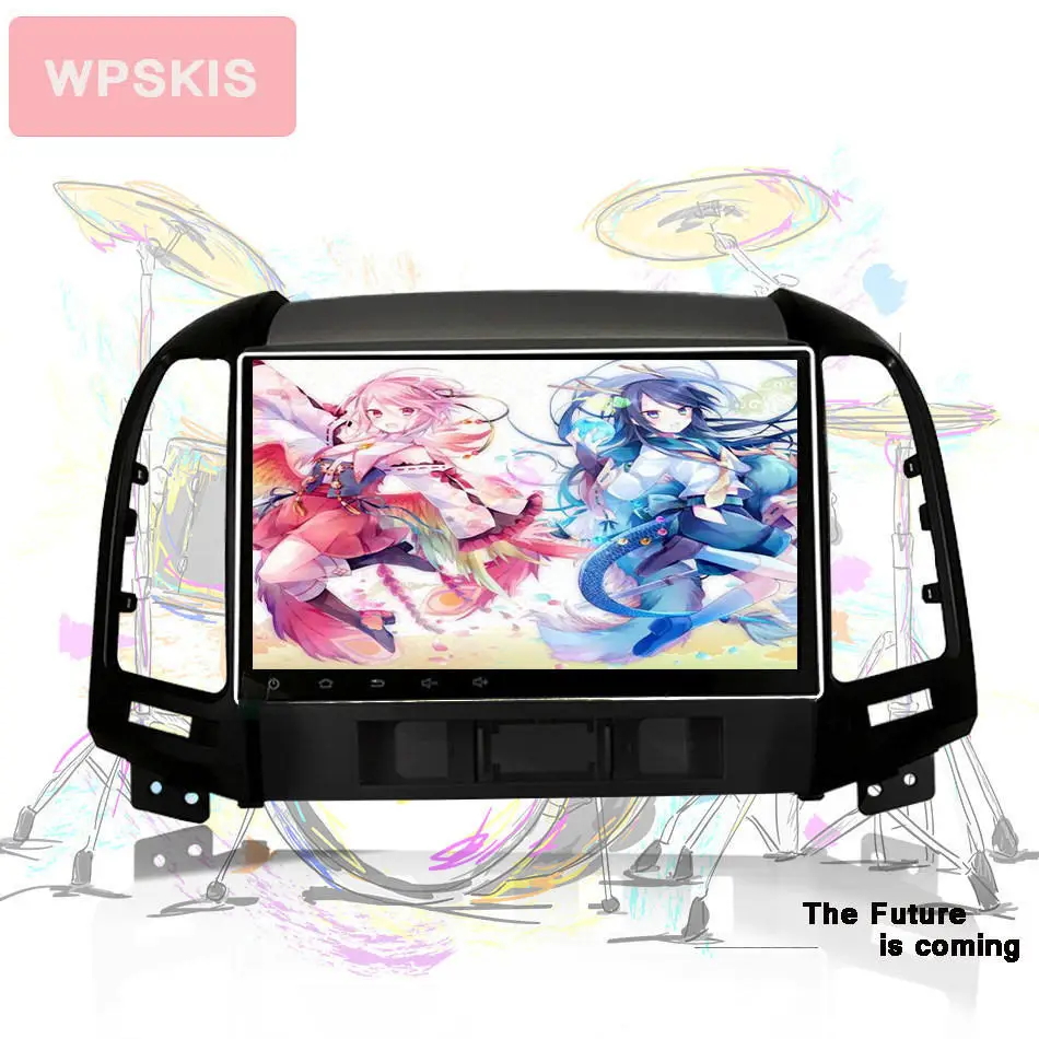 Flash Deal Octa Core 1024x600 Android 9.0 Car DVD GPS for Hyundai Santa Fe 2006-2011 with BT Radio Wifi 3/4G Mirror-Link Head Units 4+64G 2