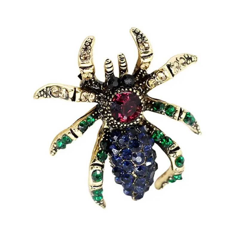 Vintage Costume Rhinestone Spider Brooches for Women Fashion Crystal Brooch Pins for Women Jewelry Collar Pins
Vintage Costume Rhinestone Spider Brooches for Women Fashion Crystal Brooch Pins for Women Jewelry Collar Pins