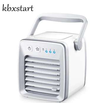 

Kbxstart Evaporative Water Air Cooler Personal USB Desk Fan 12V Car Air Conditioner Mini Climatiseur Portable Maison For Room