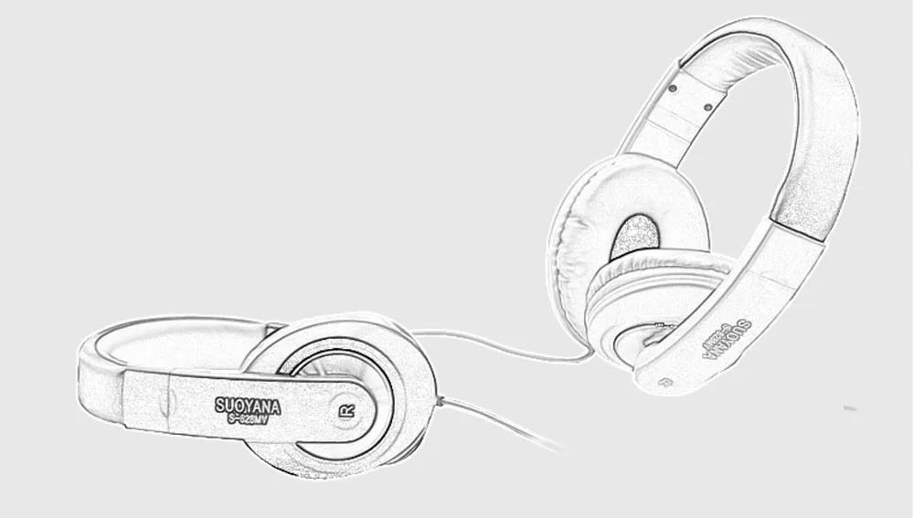 Noice отмена S-828MV модные большие Игровые наушники стерео повязка игровая гарнитура микрофон для ПК телефона MP4 MP3 PAD BAY10