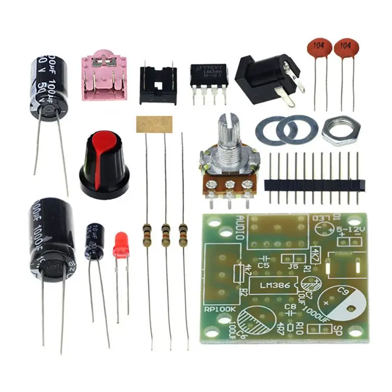 Electronic Kit Circuit Board LM386 Super Mini Amplifier