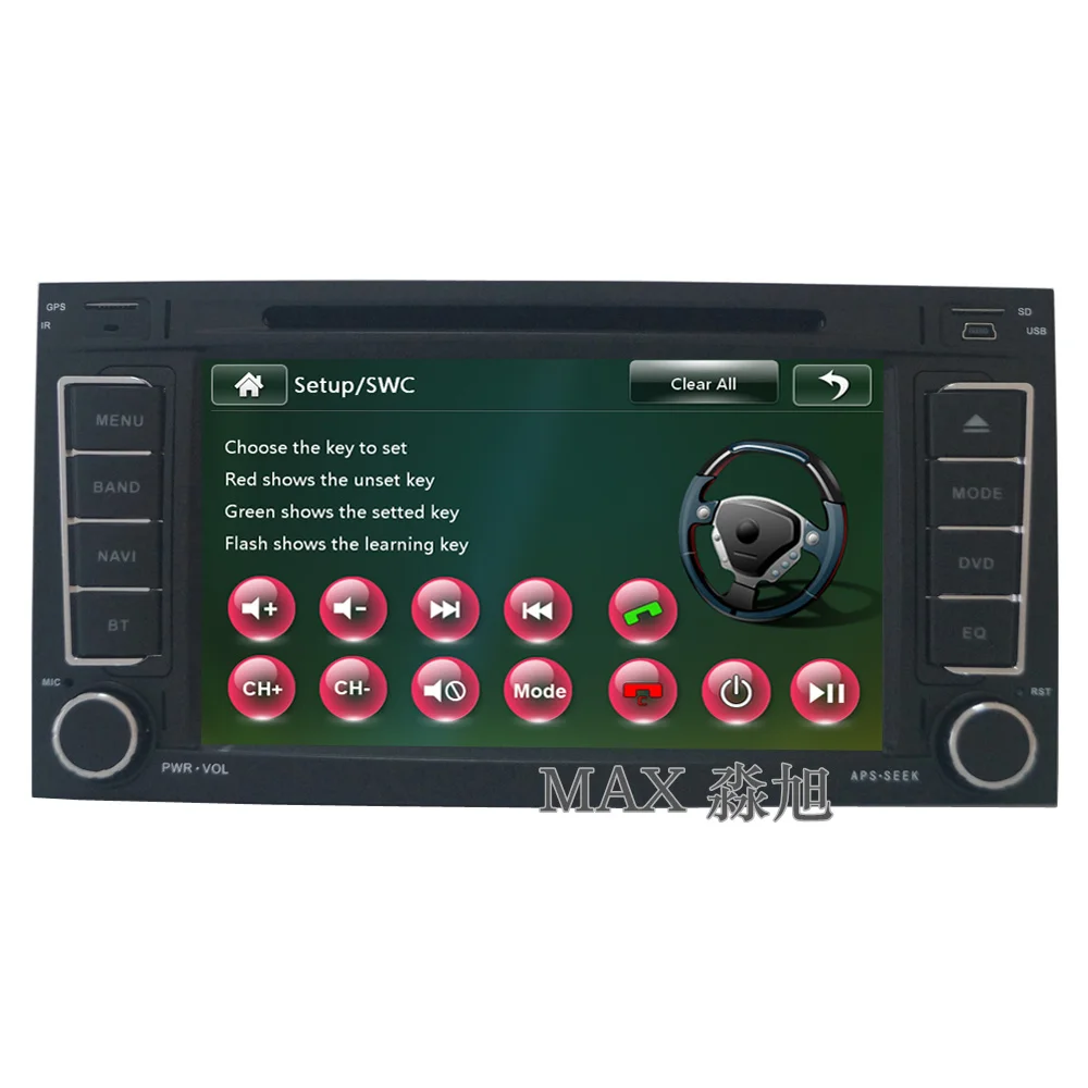 Top 2din 7" Car DVD Player for VW Touareg Multivan T5 2004-2011 with Car Radio RDS BT steering wheel control GPS free map Music 4 Top 2din 7" Car DVD Player for VW Touareg Multivan T5 2004-2011 with Car Radio RDS BT steering wheel control GPS free map Music 4