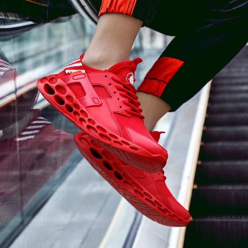 Men Sneakers Male Breathable Comfortable Casual Shoes Fashion Men Shoes Lace Up Wear-resistant Lightweight Sneakers Size 39-46