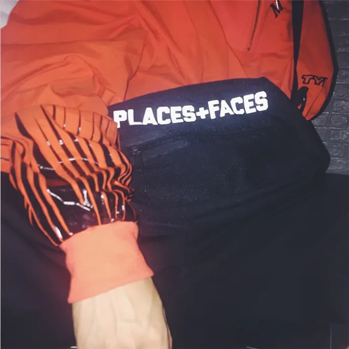 Reflection PLACES+ FACES Waist Packs New Better Quality Men Women PLACES+ FACES Bag 4 Colors Canvas Bags