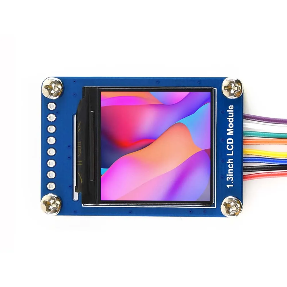 Waveshare 1 3 дюймовый ЖК дисплей модуль IPS экран 240x240 HD разрешение SPI интерфейс 65K