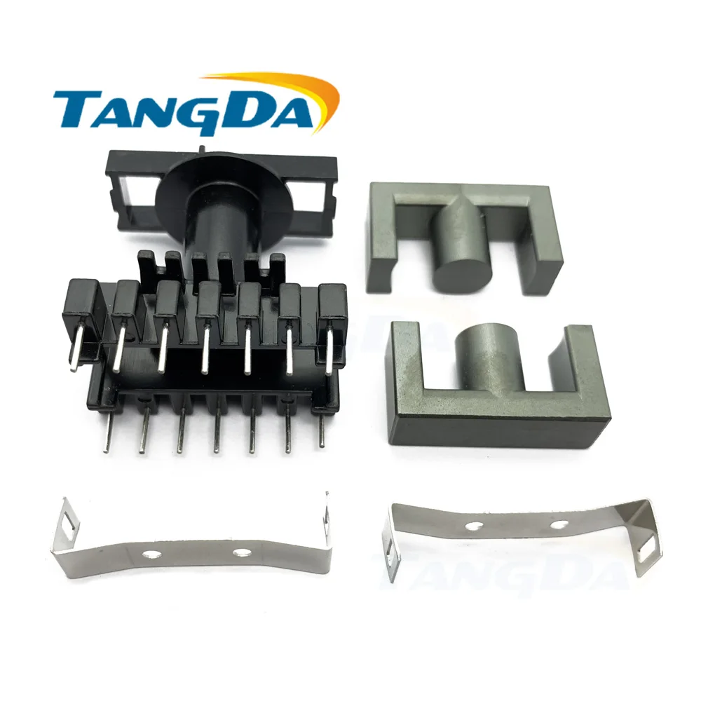 

Tangda ETD29 transformer bobbin transformer frame +PC40 ferrite core soft magnetic core ETD 29 14pin 14p 7+7 vertical AG