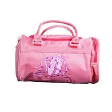 Shoulder Ballet Dance Bags Pink Women Girls Ballet Sports Dance Backpacks Rucksack Embroidered Gym Bags 2015