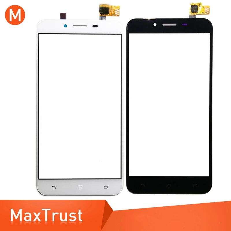 

Great Quality 5.5"For Asus Zenfone 3 Max ZC553KL X00DDA Touch Screen Digitizer Front Glass Panel Sensor Black White Color