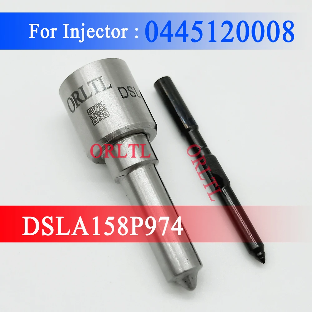 

ORLTL Injector Nozzle DSLA158P974 (0 433 175 275),Common Rail Nozzle DSLA 158 P 974 (0433175275) For GMC Isuzu 0 445 120 008