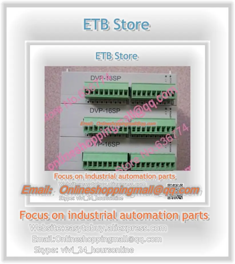 NEW Original Delta PLC DC24V 8DI 8DO Programmable logic controller dvp16sp11t transistor new original dvp16es200t delta plc es2 series 100 240vac 8di 8do transistor output