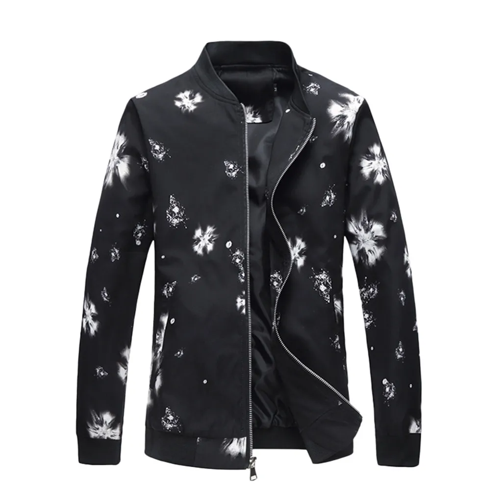 

Oversized 5xl 6xl Autumn Jacket Men Streetwear Man Jacket Long Sleeve Zipper Windbreaker Coat Hip Hop Black Denim Jacket Men