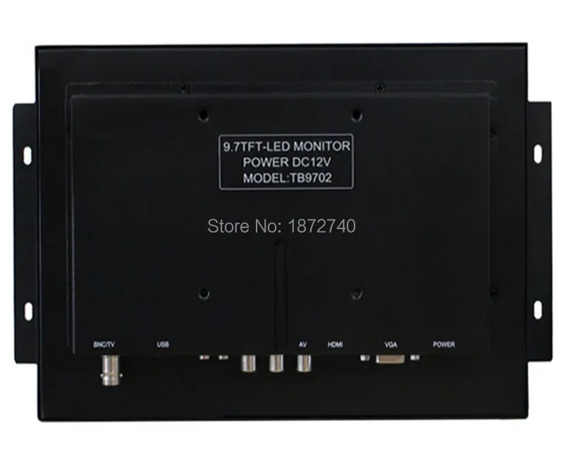 9.7 LCD   Ż  ,  ÷ VGA AV BNC HDMI
